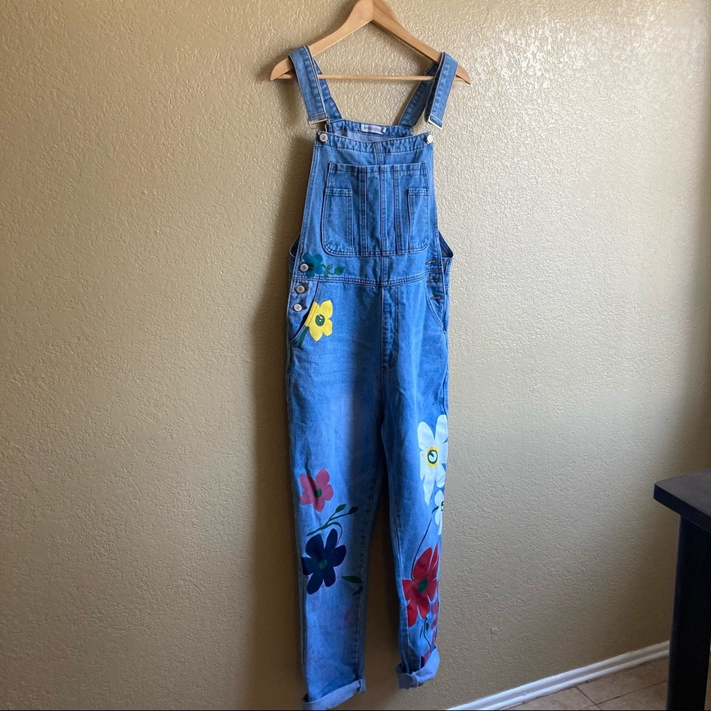 MISSLOOK Painted Overalls
